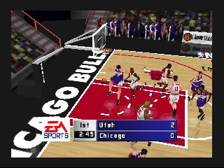 NBA Live 99 screenshot 3 for Nintendo 64
